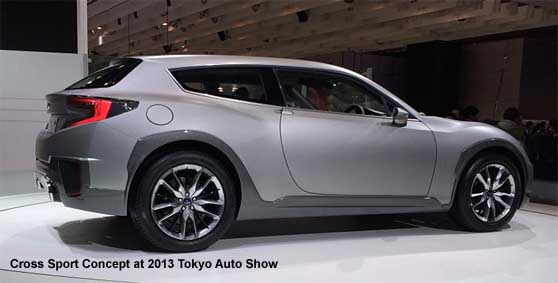 Cross Sport BRZ wagon at 2013 Tokyo Auto Show