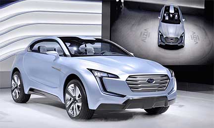 subaru viziv concept car 2013