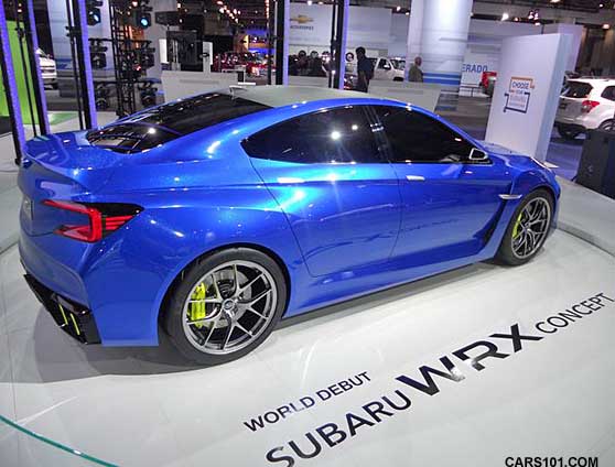 subaru wrx turbo at nyias 2013