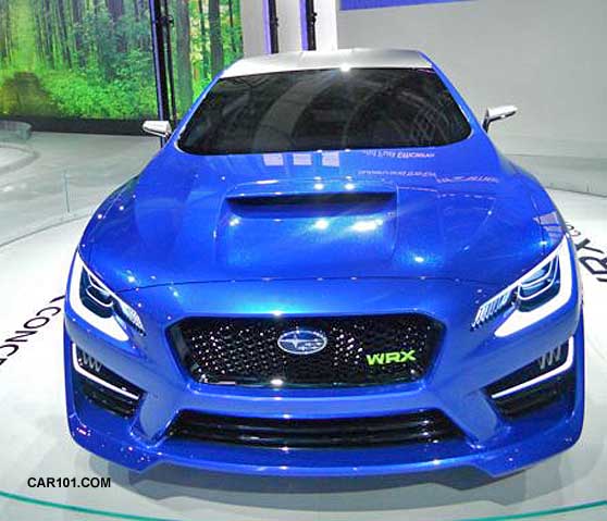 2013 new york auto show wrx concept front end