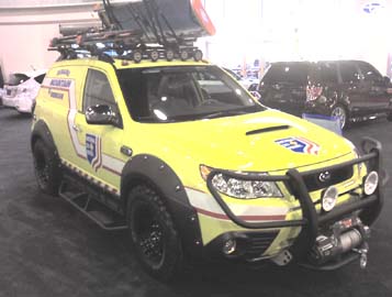 2009 Forester Mountain Rescue concept car show at SEMA 2008, in Las Vegas