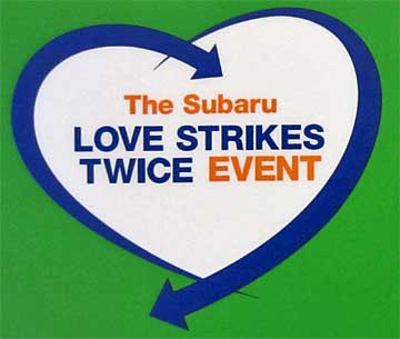 subaru certified cpo love strikes twice logo
