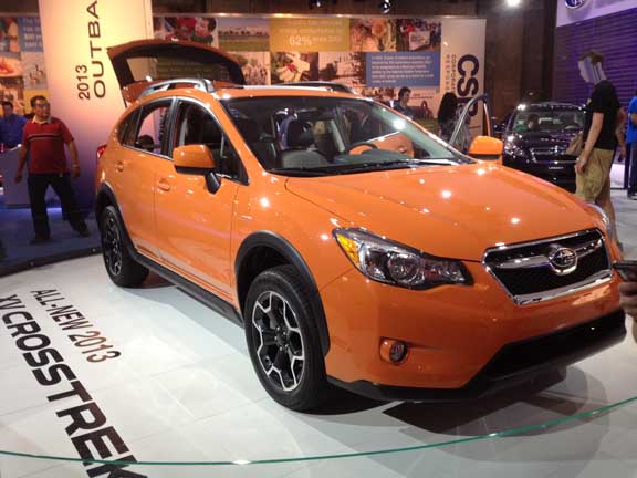 2013 Crosstrek at the NYIAS April 2013