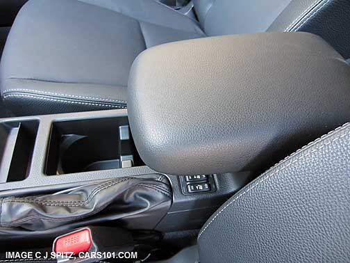 subaru crosstrek with armrest forward