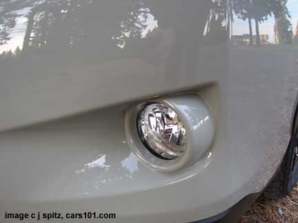 left fog light, desert khaki colored