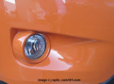 fog light, standard on all 2013 crosstreks, rifght shown, tangerine orange