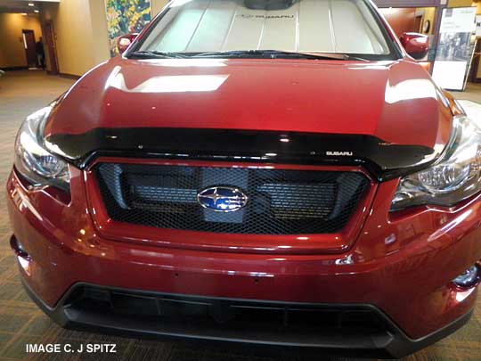 optional sport mesh grill on a 2012 subaru crosstrek