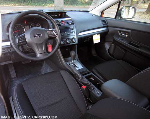 subaru crosstrek gray interior