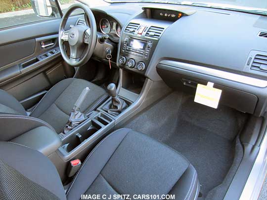 crosstrek gray interior, premium, manual transmission