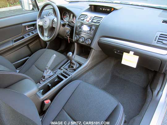 crosstrek gray interior, premium, manual transmission