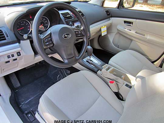 ivory interior subaru xv crosstrek premium