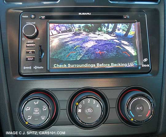 subaru crosstrek premium with optional navigation and rear view back-up camera