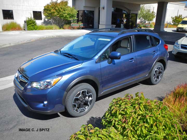 2013 subaru vx crosstrek marine blue pearl