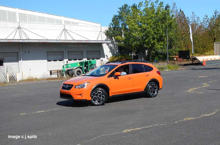 tangeine orange subaru xv crosstrek