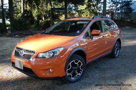 tangerine orange pearl subaru crosstrek