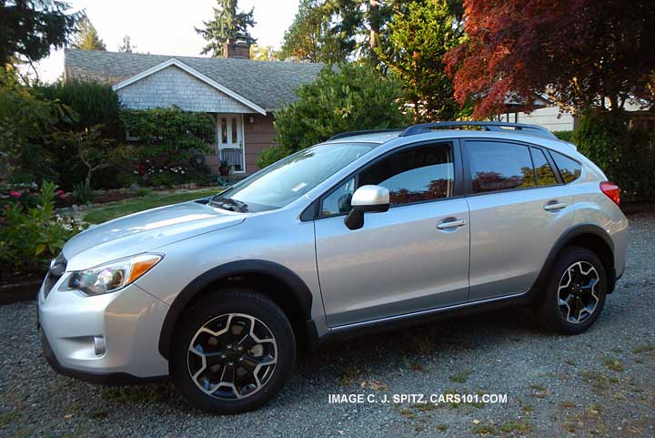 2013 subaru crosstrek ice silver