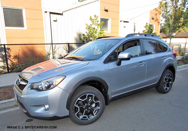 silver subaru crosstrek