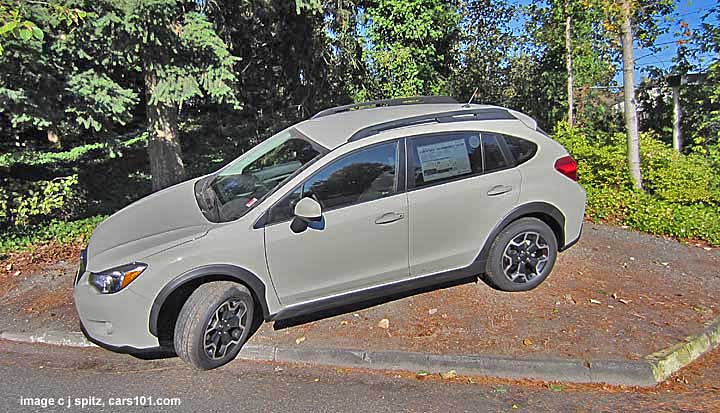 desert khaki crosstrek