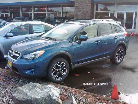 subaru xv crosstrek marine blue pearl color