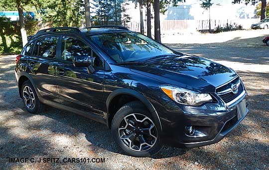 dark gray subaru xv crosstrek