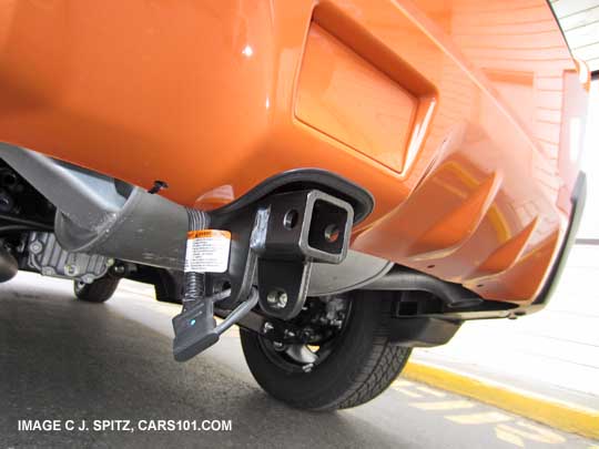 subaru xv crosstrek trailer hitch 1.25", 1500lb tow capacity