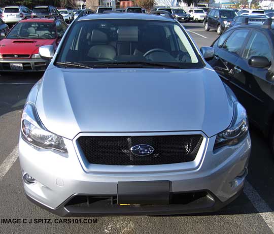 Crosstrek hybrid with optional sport grill