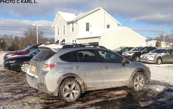 crosstrek hybrid, ice silver