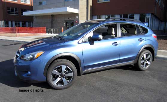 quartz blue subaru crosstrek hybrid