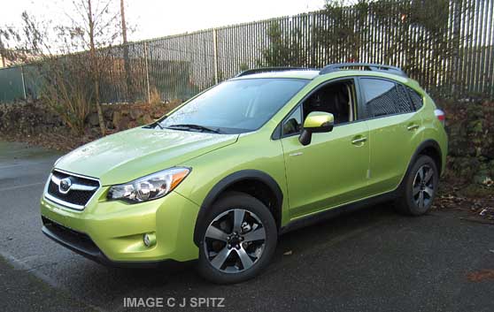 2015 plasma green subaru impreza crosstrek hybrid