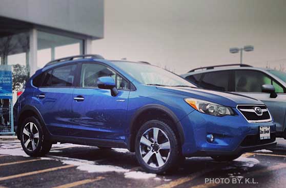 quartz blue crosstrek hybrid