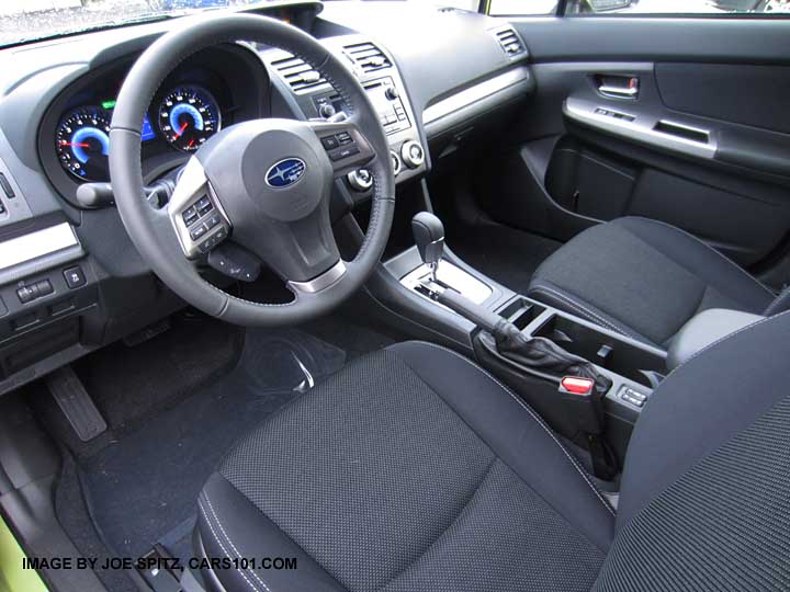 crosstrek hybrid gray cloth interior