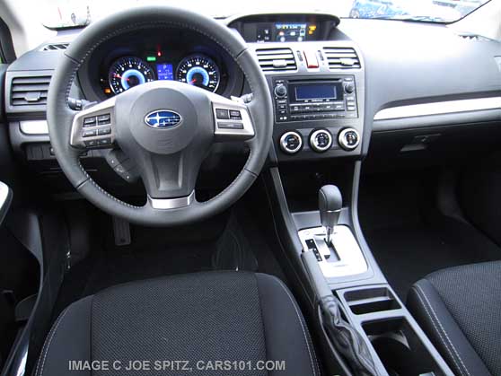 subaru crosstrek hybrid premium cloth interior