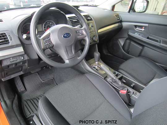 gray cloth, 2014 subaru crosstrek premium