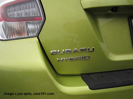 2014 Subaru Crosstrek Hybrid logo
