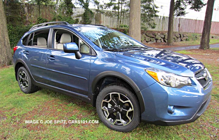 2014 subaru crosstre, quartz blue