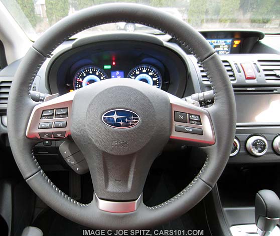 2014 subaru crosstrek hybrid steering wheel