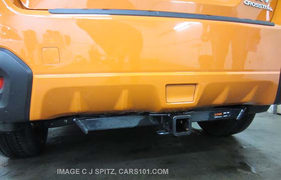 subaru crosstrek with aftermarket 2" trailer hitch