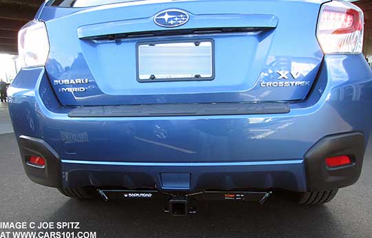 Crosstrek hybrid with aftermarket 2" trailer hitch