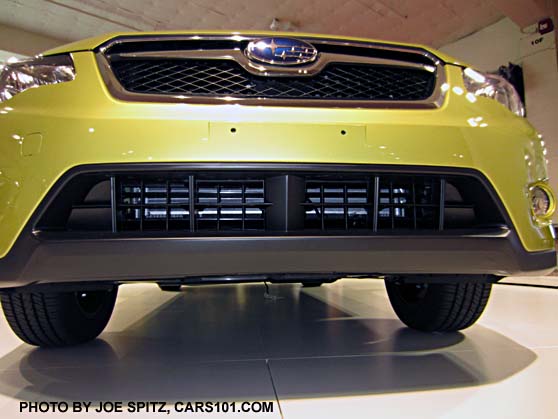 2014 subaru xv crosstrek hybrod active grill shutter