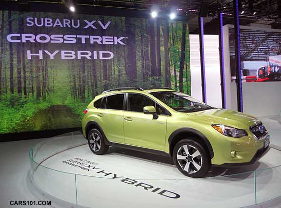 green electric gas all wheel drive subaru crosstrek hybrid