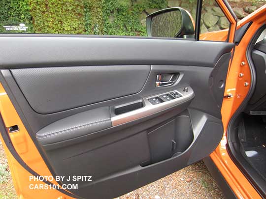 2015 Crosstrek front door interior panel, driver's door shown