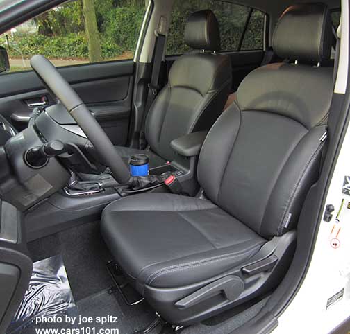 2015 XV Crosstrek Limited drivers seat, gray leather