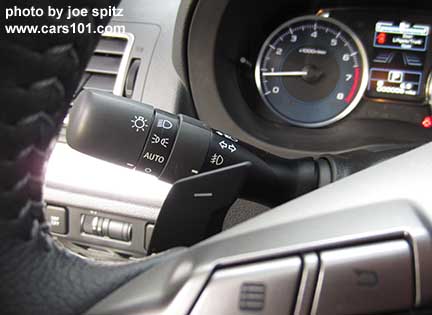 2015 Subaru Crosstrek CVT steering wheel mounted paddle shifter, left side, downshift side