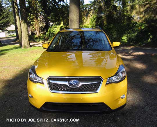 2015 Subaru Crosstrek Premium Special Edition, Sunrise Yellow color.