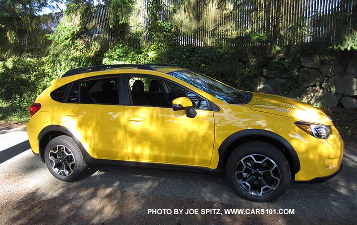 2015 Subaru Sunrise Yellow Crosstrek Premium Special Edition