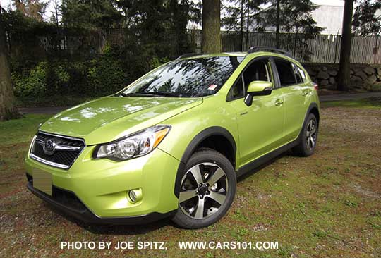 Plasma Green 2015 Crosstrek Hybrid