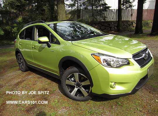 Plasma Green 2015 Crosstrek Hybrid