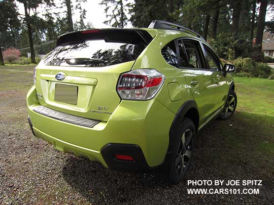 Plasma Green 2015 Crosstrek Hybrid