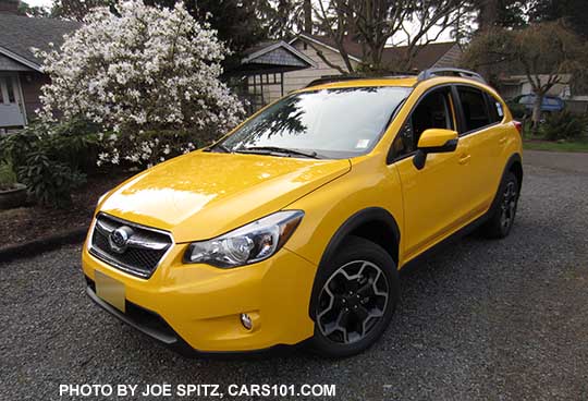 2015 Crosstrek premium Special Edition- only 1000 made, all sunrise yellow. March 2015