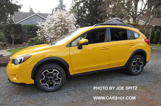 2015 Crosstrek premium Special Edition- only 1000 made, all sunrise yellow. March 2015